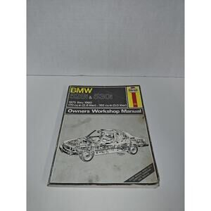 Haynes 632 Vintage Owners Workshop Manual Book BMW 528i & 530i 1975-1980